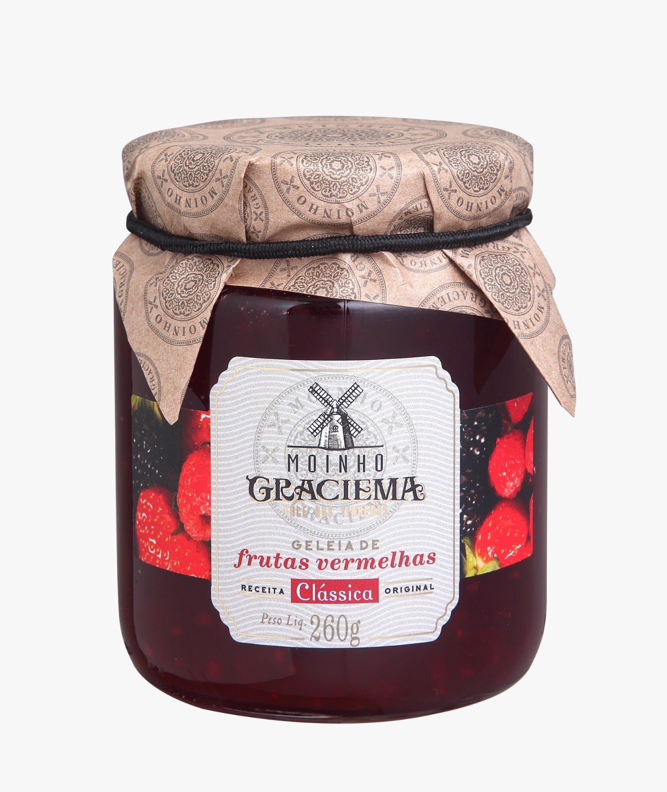 Geleia de frutas vermelhas