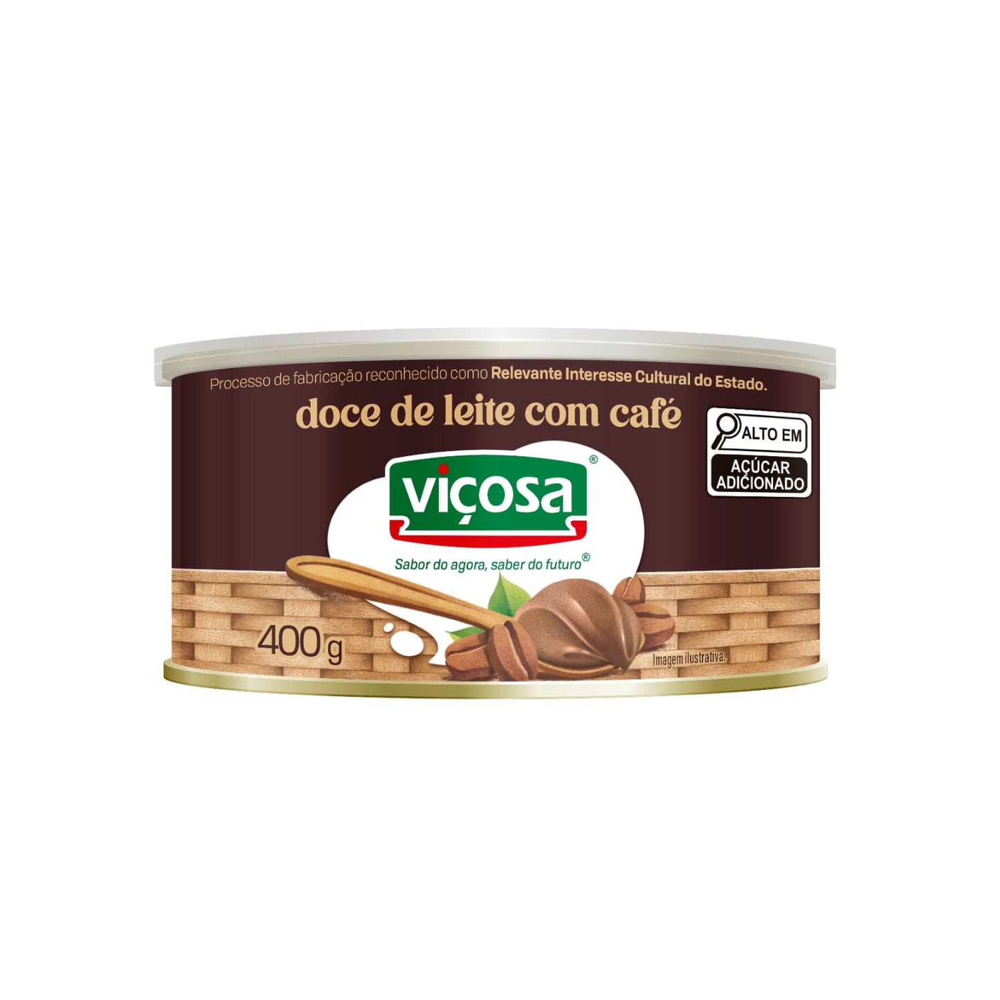 Doce de leite com café