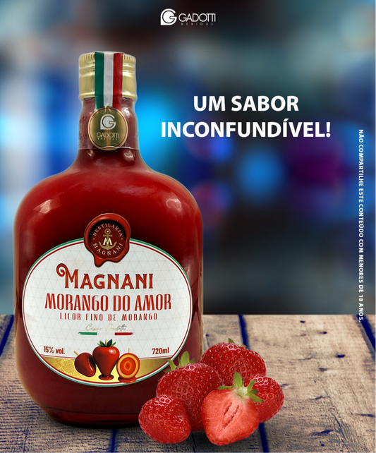 LICOR MORANGO DO AMOR