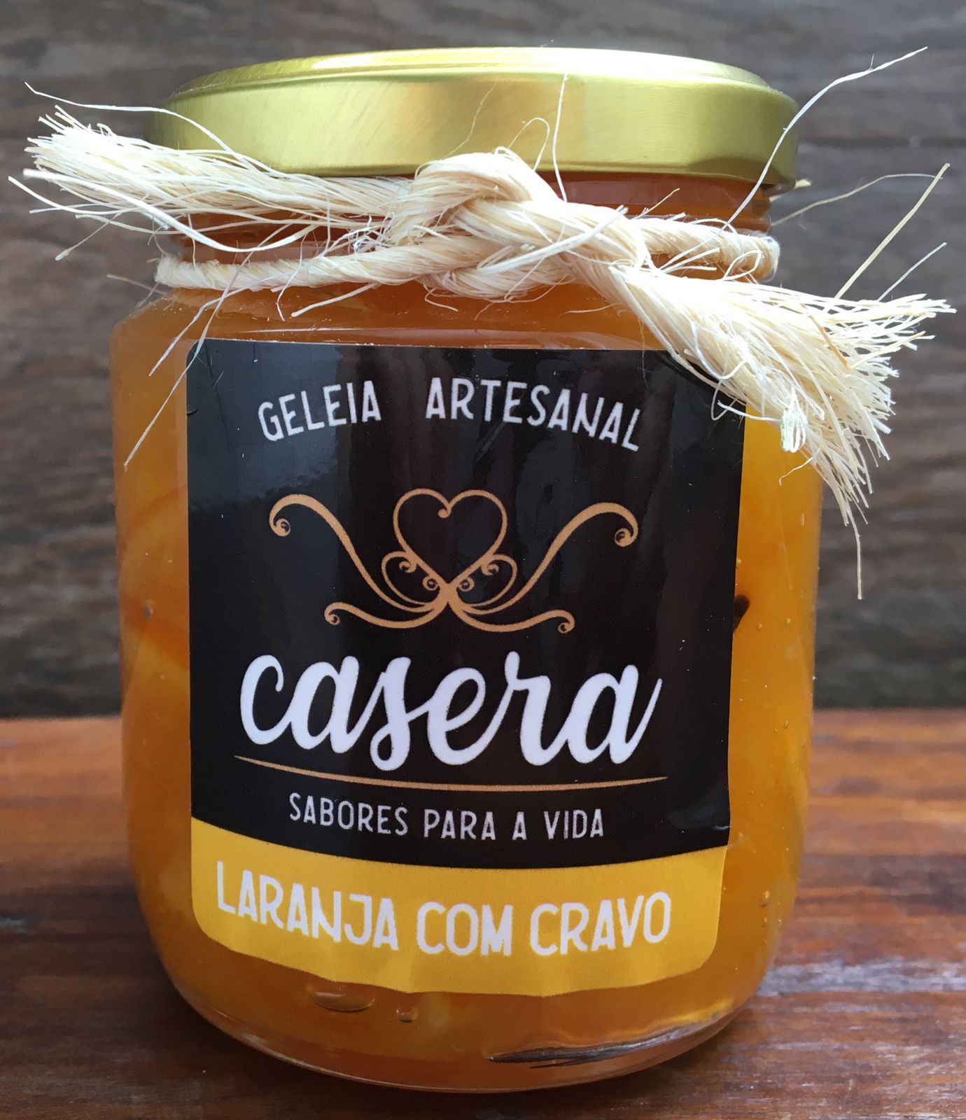 Geleia de laranja com cravo